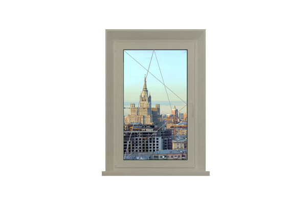 Серое окно 650х700